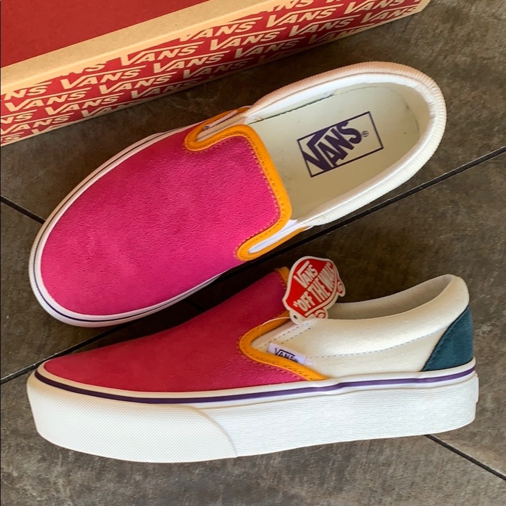 VANS CLASSIC SLIP ON PLATFORM MINI CORD WMNS - Picture 15 of 16